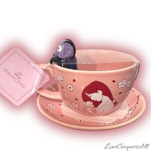 Disney Princess Mulan Cri-Kee Floral Tea Cup & Saucer